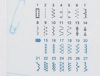 Образец строчек