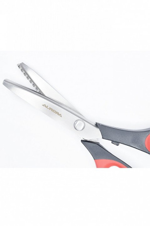 Ножницы зигзаг "Волна", 23 см, AU 497